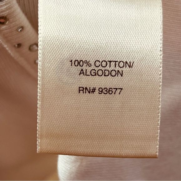 St. John’s Bay Size Medium Scoop Neck Long sleeve Top w/Rhinestones - Picture 5 of 6